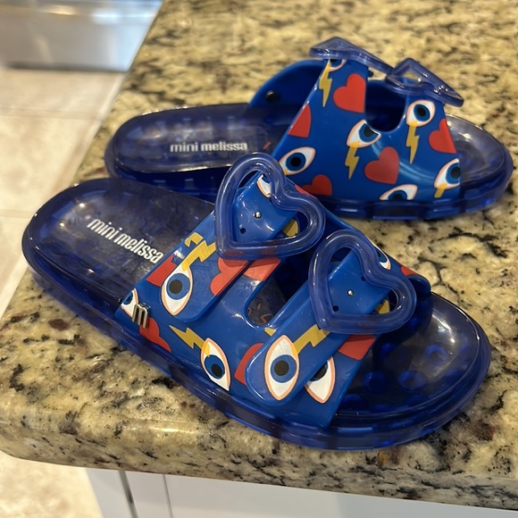 Girls 11 MINI MELISSA WIDE + CAPETOS KIDS NWT - Picture 5 of 7